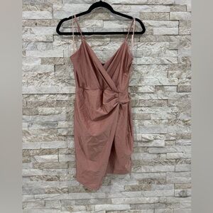 Pink mini dress size L